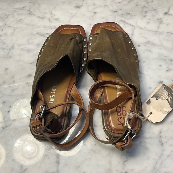 A.S.98 Sandals Size EU 38 or US 8 NWT - Picture 2 of 10